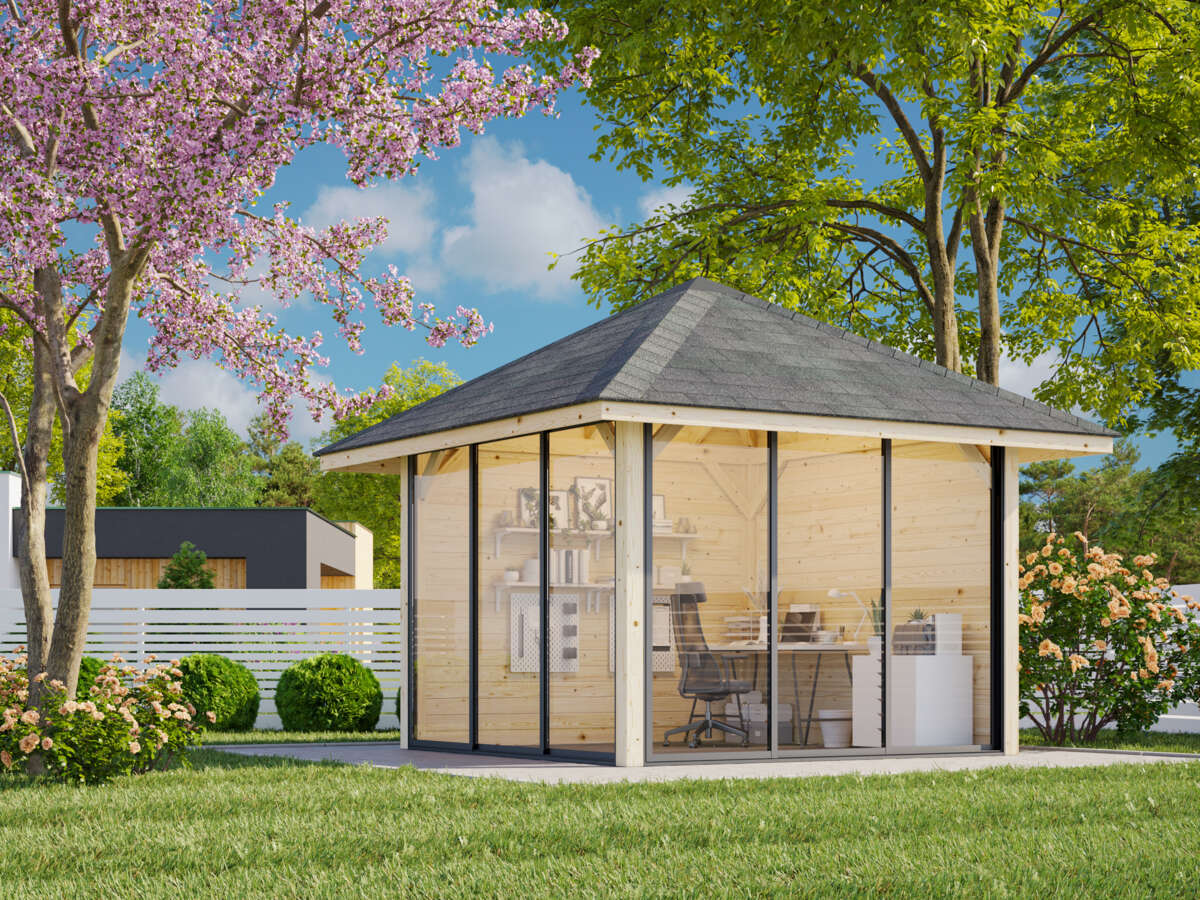 Palmako Bianca 201 hagestue 8,3 m² Slide
