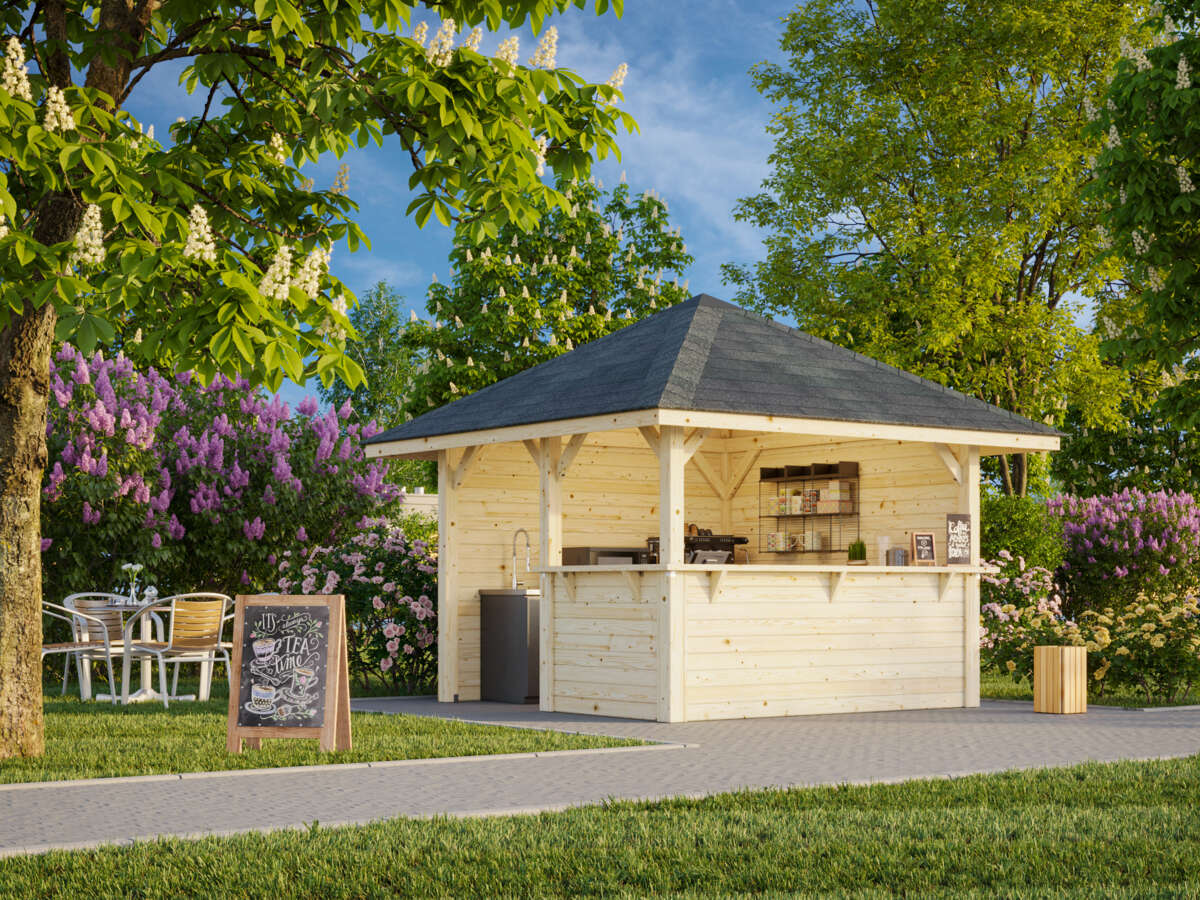 Palmako Bianca 103 paviljong 8,3 m²