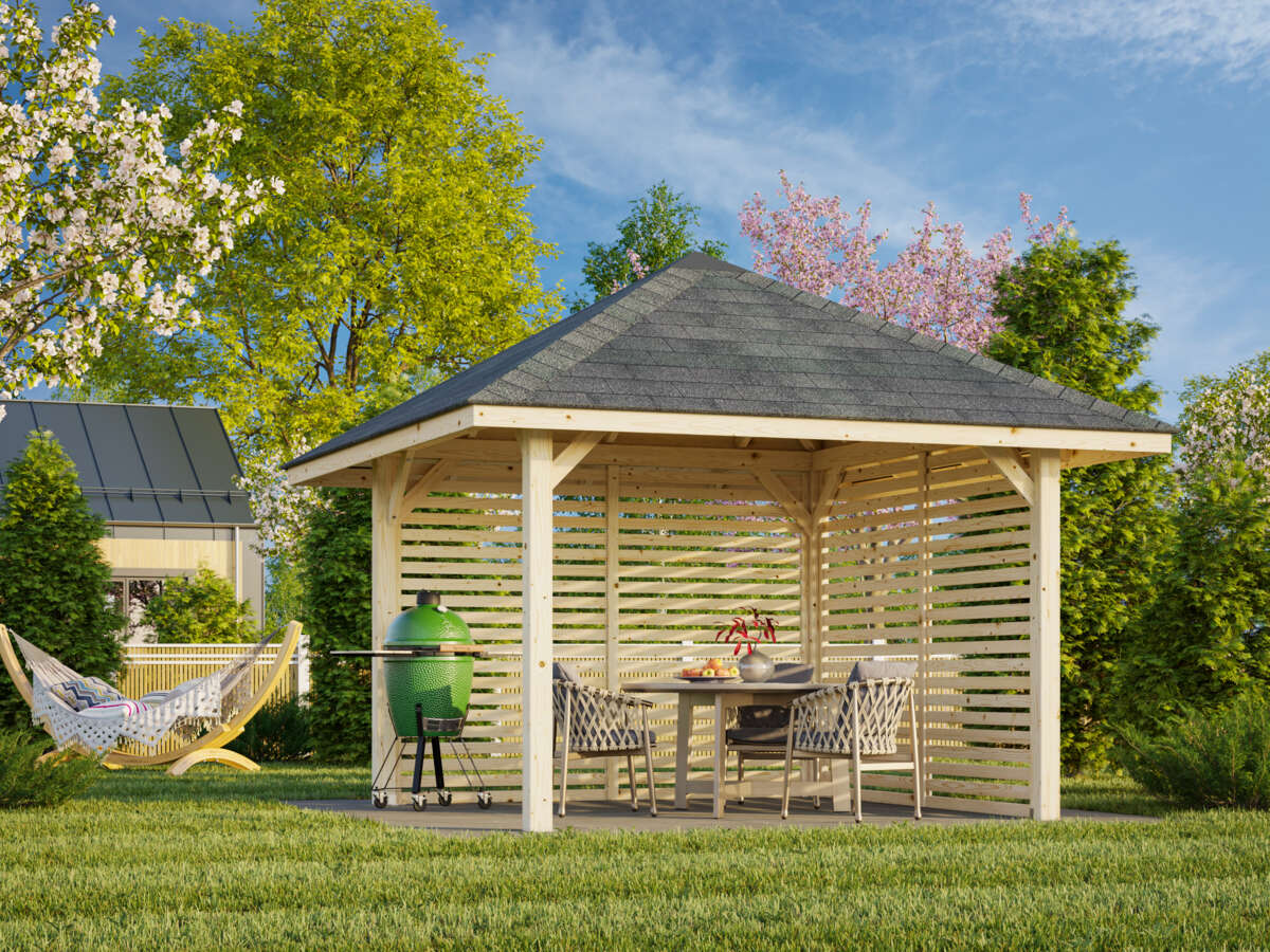 Palmako Bianca 102 paviljong 8,3 m²