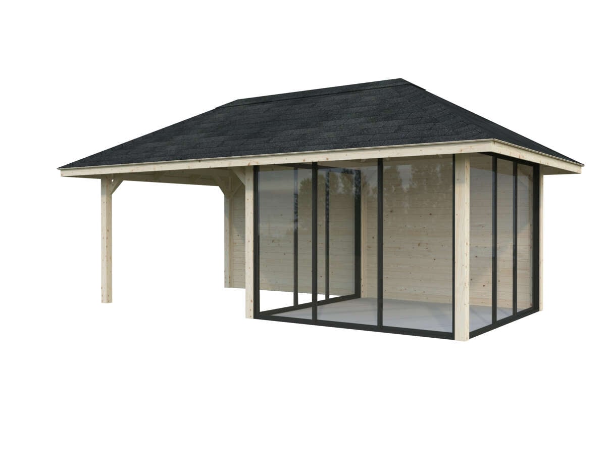 Palmako Bianca 206 hagestue 16,6 m² Slide