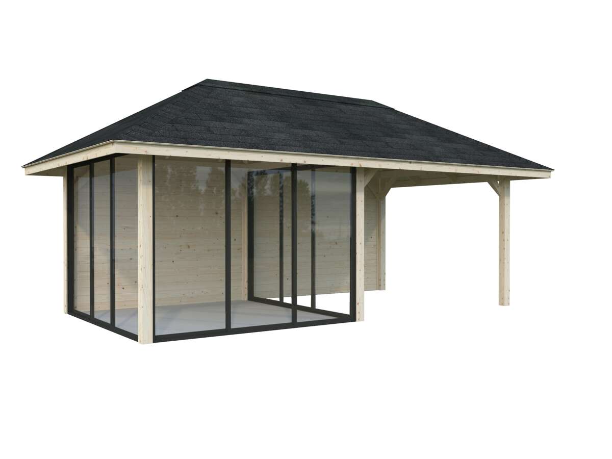 Palmako Bianca 206 hagestue 16,6 m² Slide