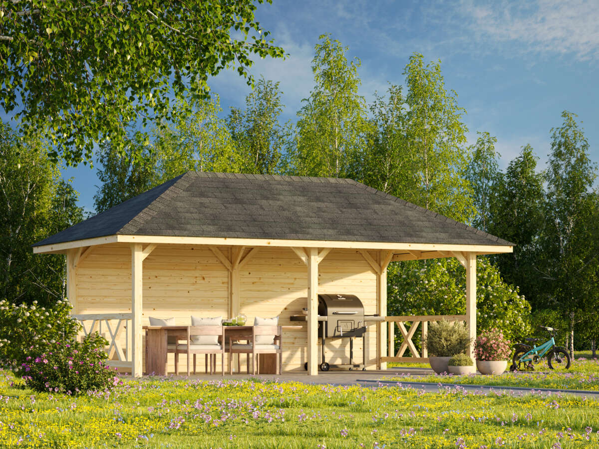 Palmako Bianca 108 paviljong 16,6 m²