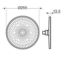 Pressalit Wave Waterfall 300 takdusj