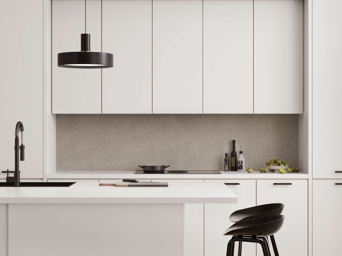Fibo 8304KM00 Polished Stone Kitchen Board 2-pk