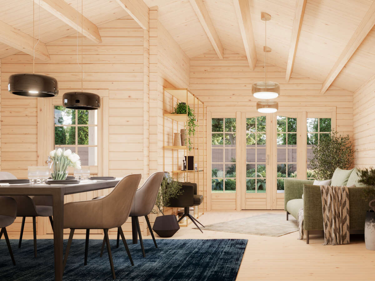 Palmako Irene gjestehytte 21,9+5,2 m2
