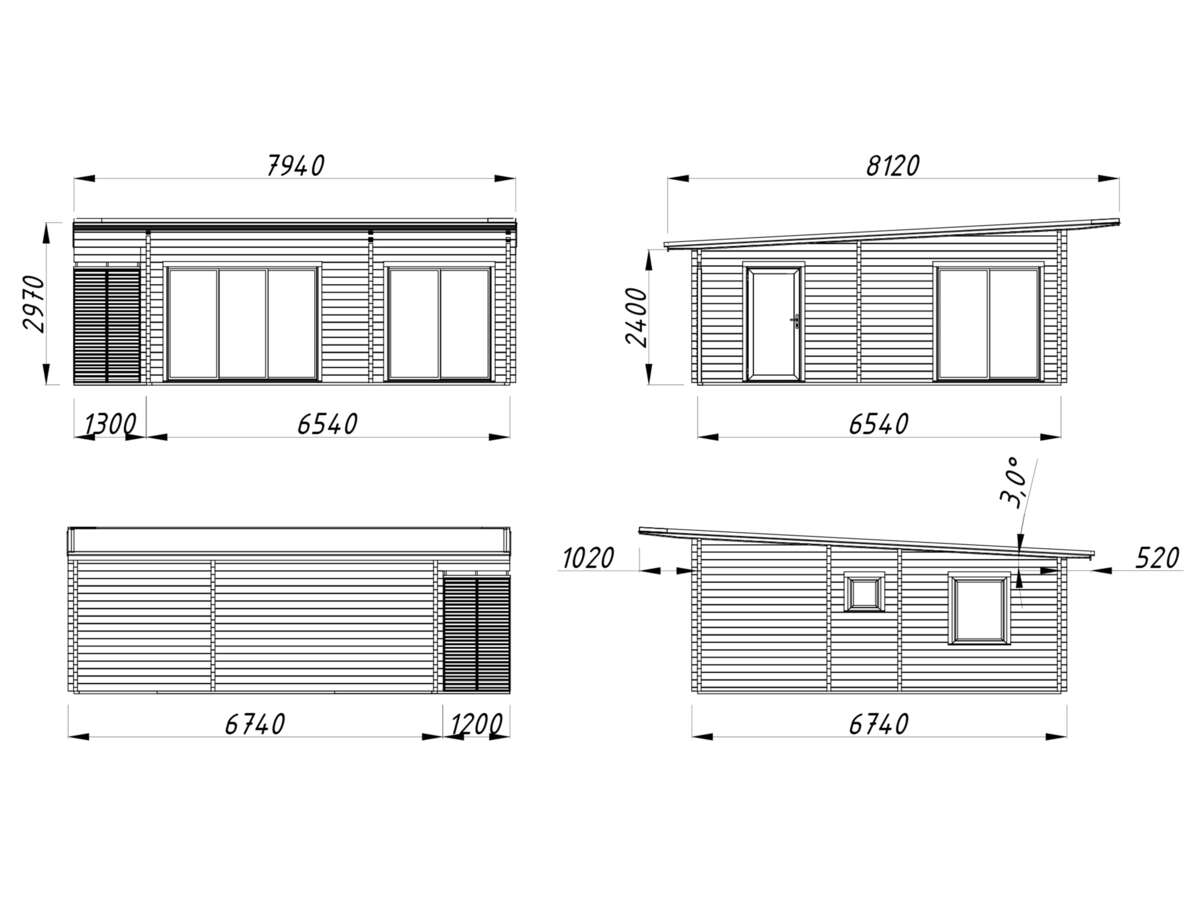 Palmako Cecilia gjestehytte 39,9 m2