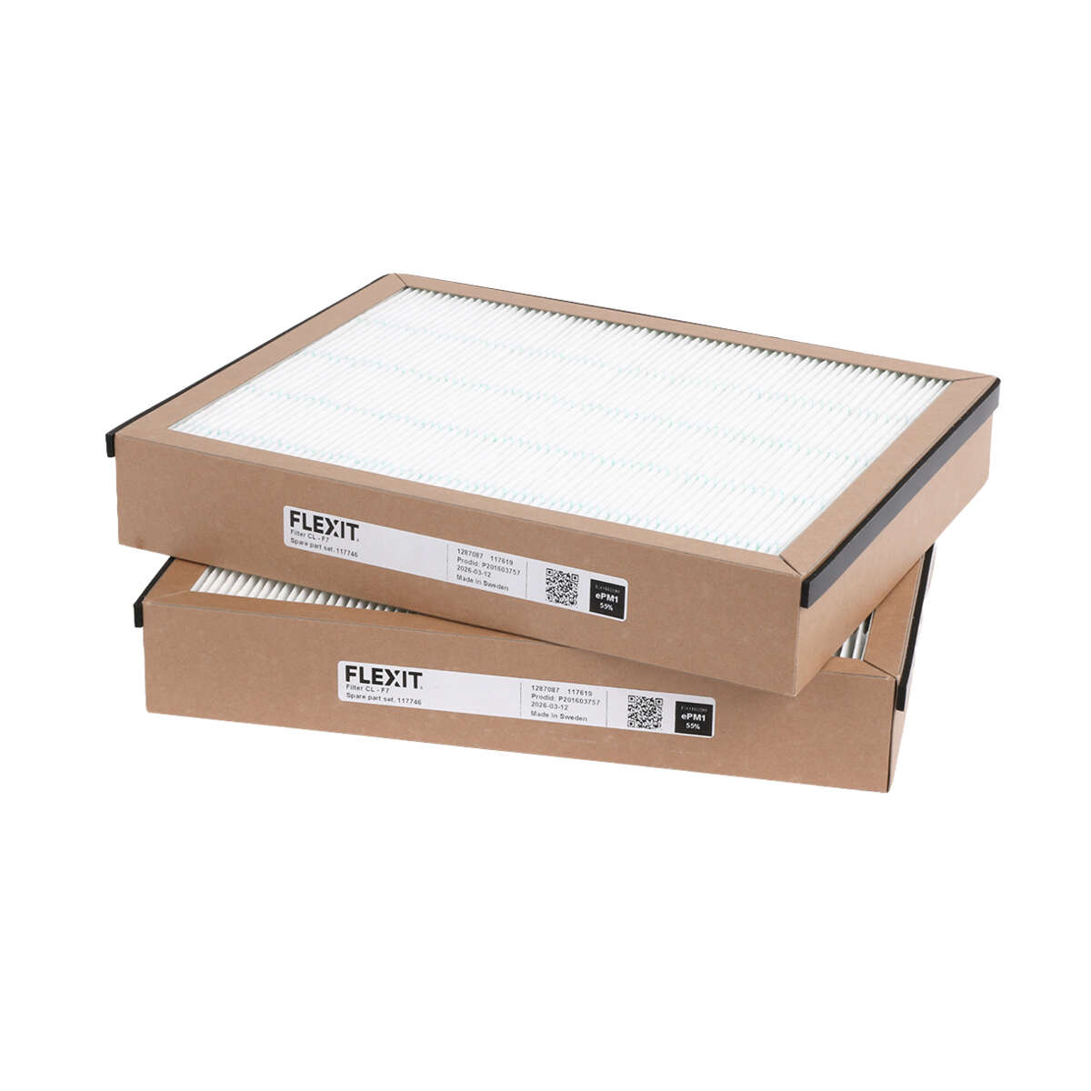 Flexit filtersett F7/F7 NORDIC CL 2/3/4