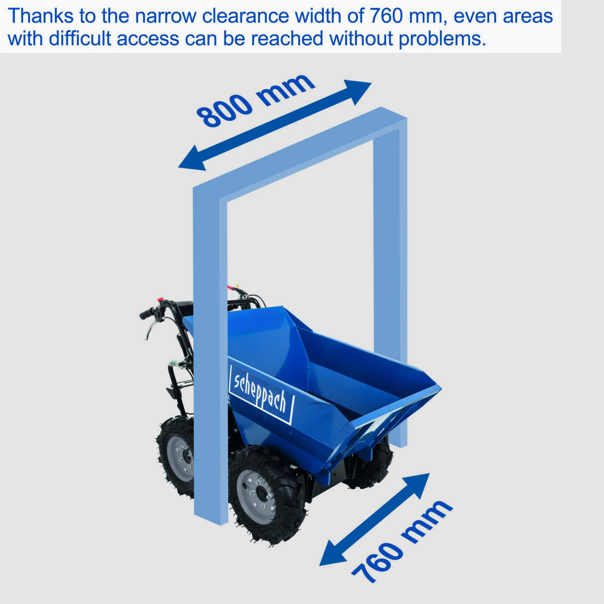 Scheppach DP3000 dumper