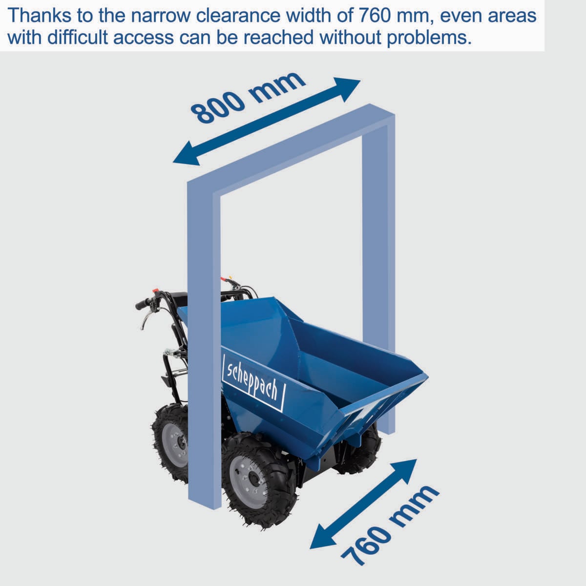 Scheppach DP3000 dumper