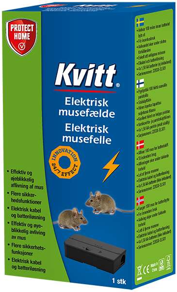 Kvitt Elektrisk musefelle