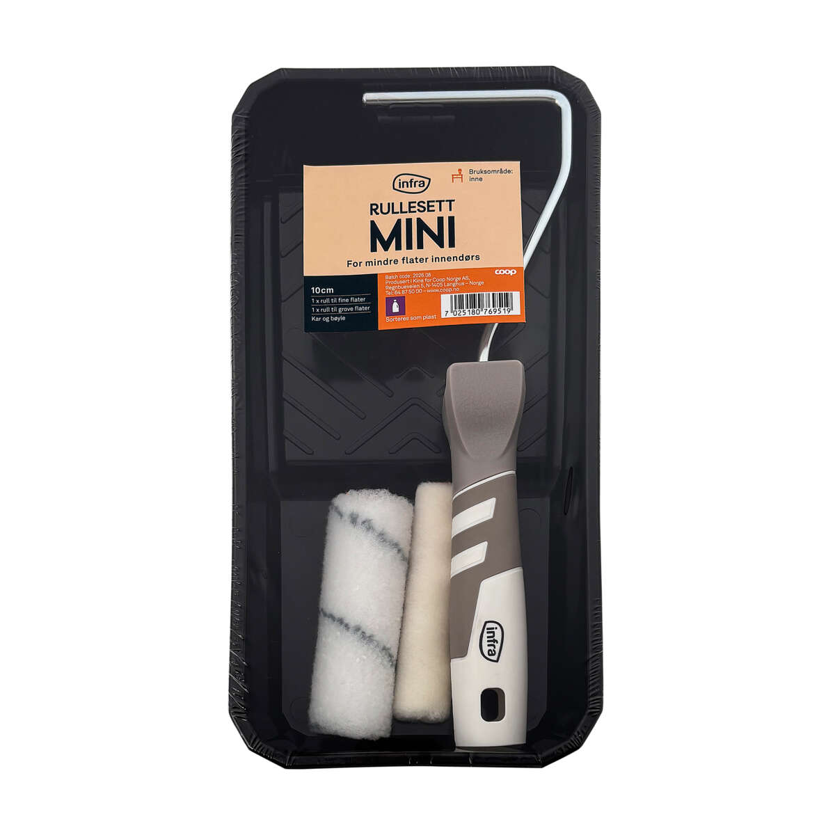 Infra Mini 10 cm malerullesett