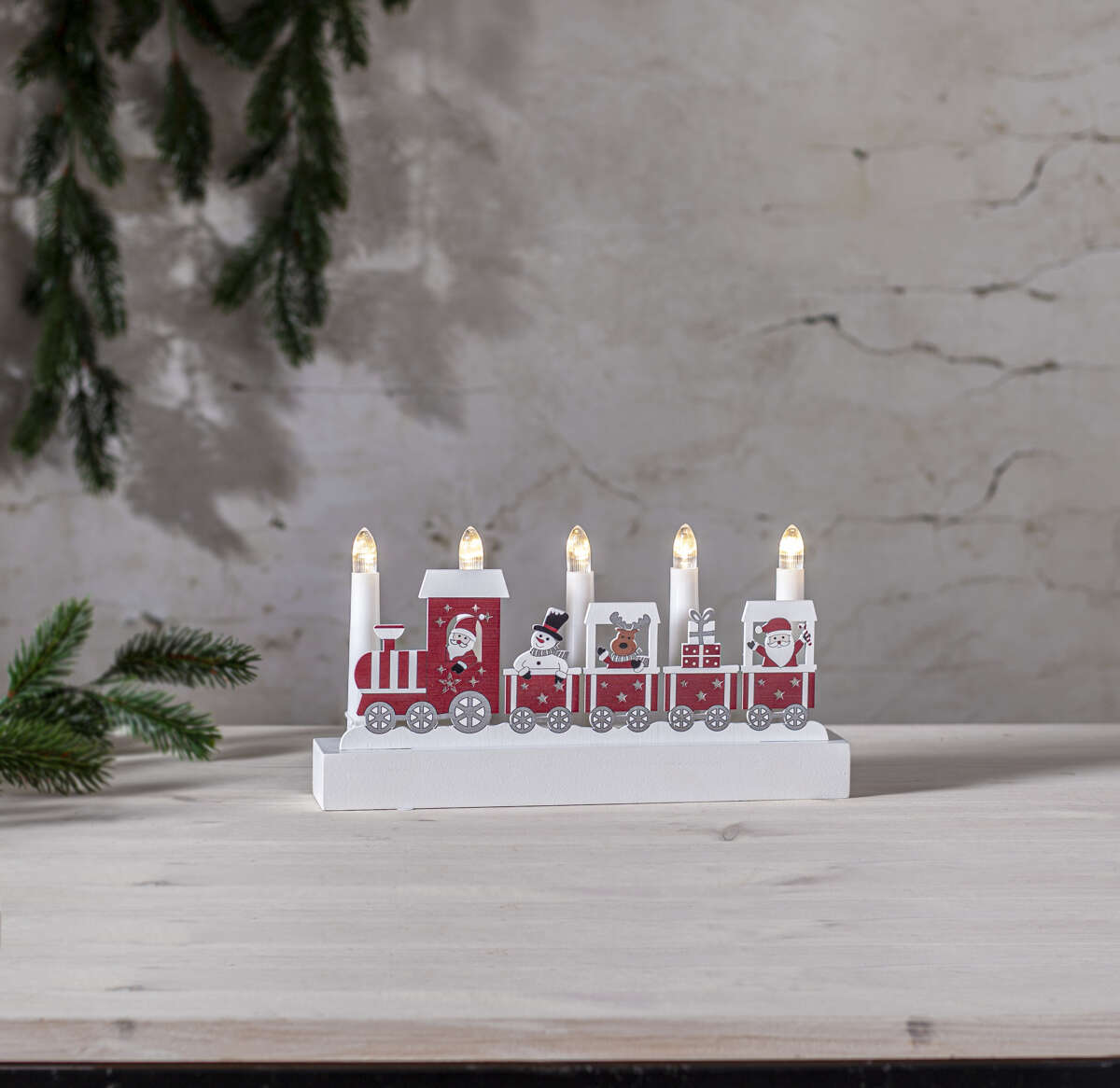 Jolly 5-armet adventsstake