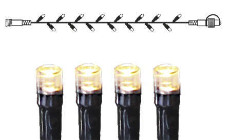 System Decor Ekstra 100 LED lysslynge