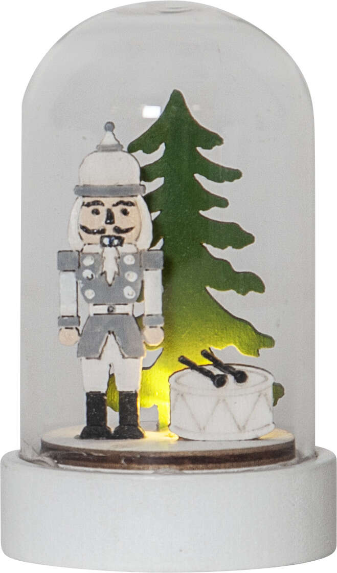 LED kuppel juledekorasjon 2-pk