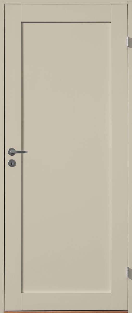 Harmonie Line 1-Speil Beige Massiv innerdør
