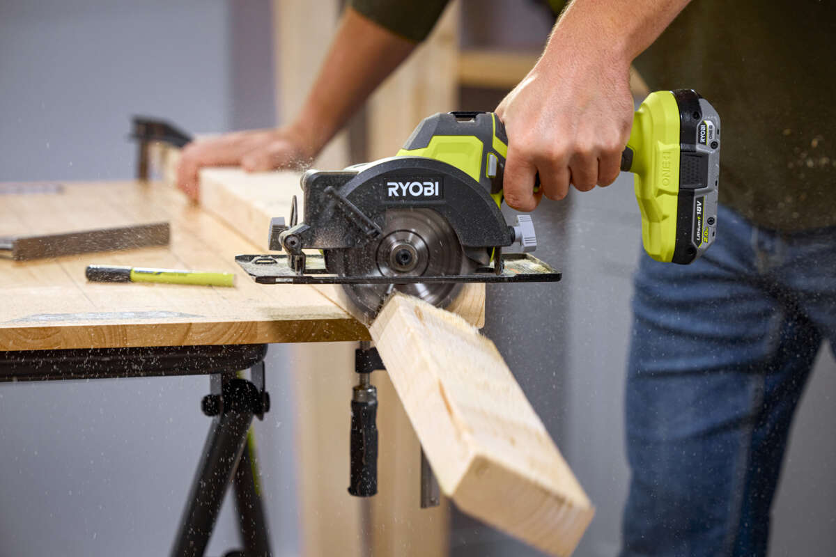 Ryobi R18CS115-0 sirkelsag 115 mm 18V ONE+ u/batteri