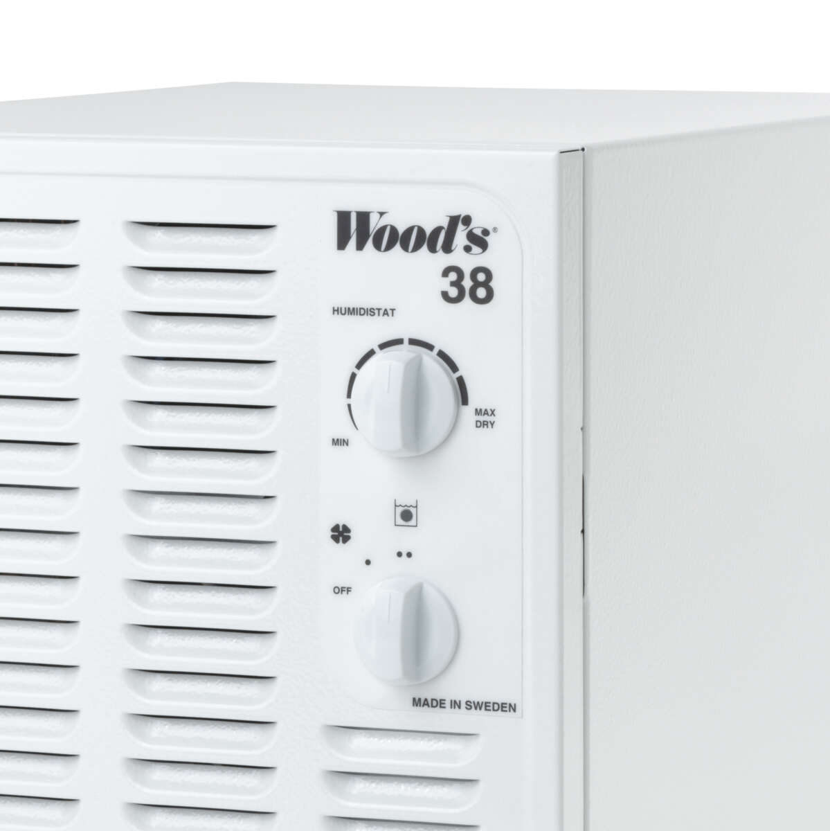 Wood's avfukter for kjeller SW38FW