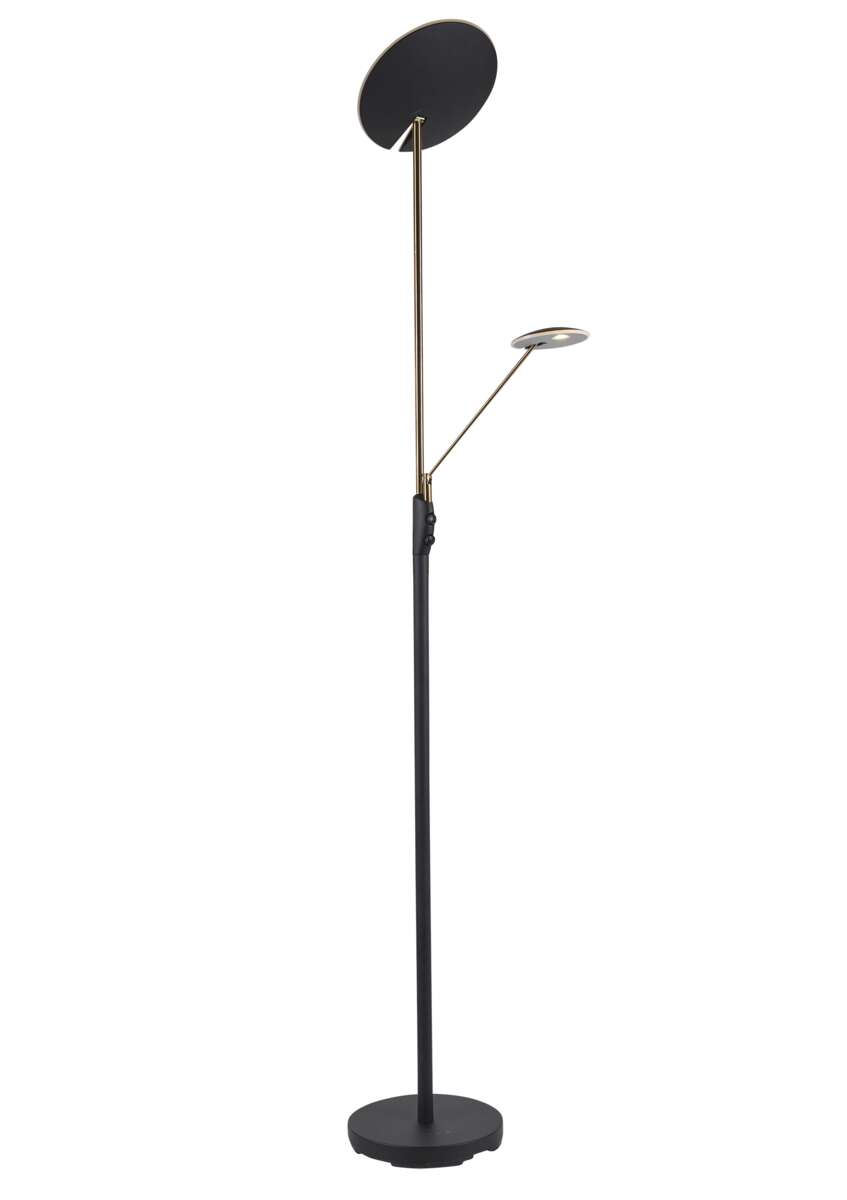 Bergamo LED gulvlampe med lesearm