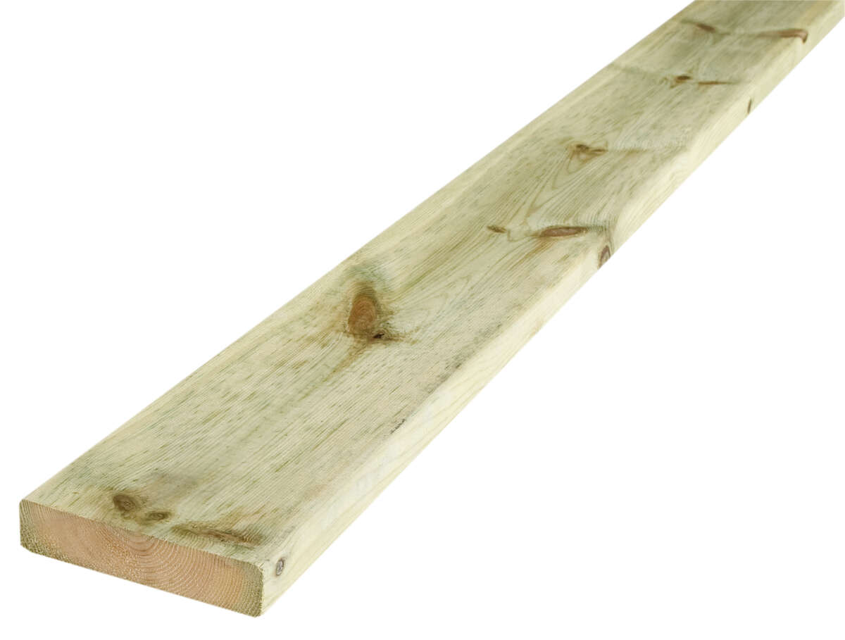 21x95 impregnert furu klasse 1 terrassebord