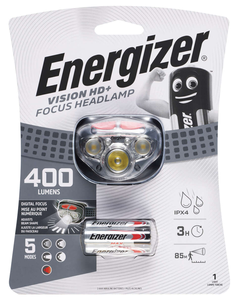 Energizer® hodelykt Vision HD + Focus 315 LM