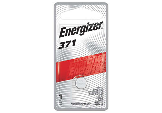 Energizer® Silver Oxide 371/370 batteri