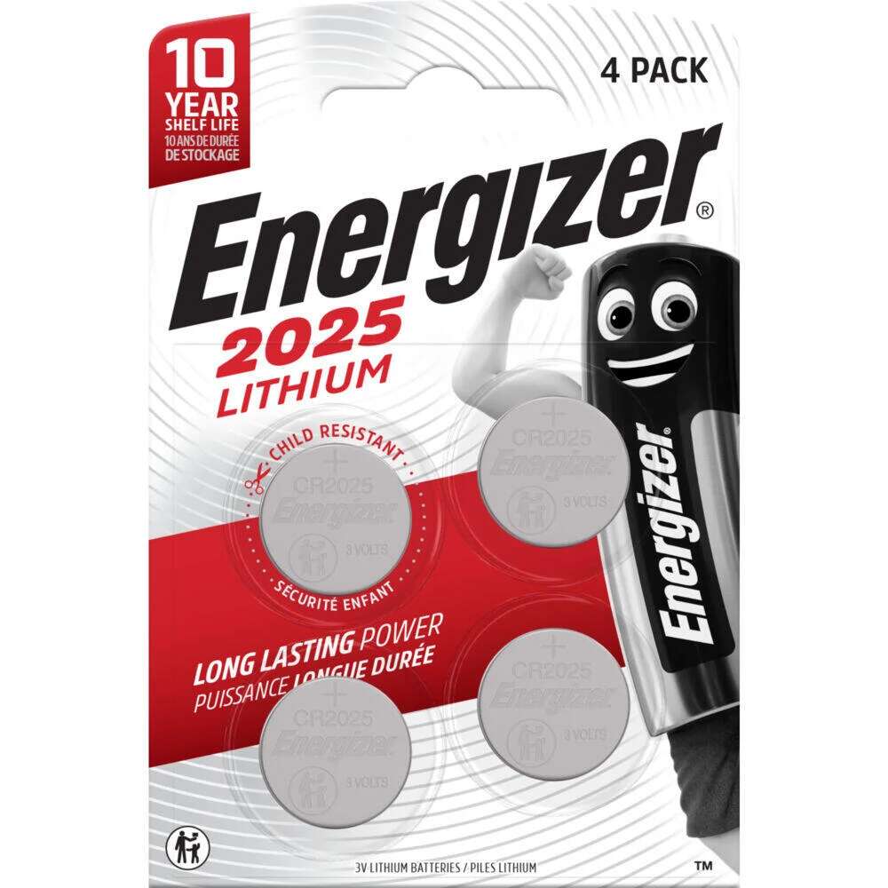 Energizer®Lithium batterier 4 pk