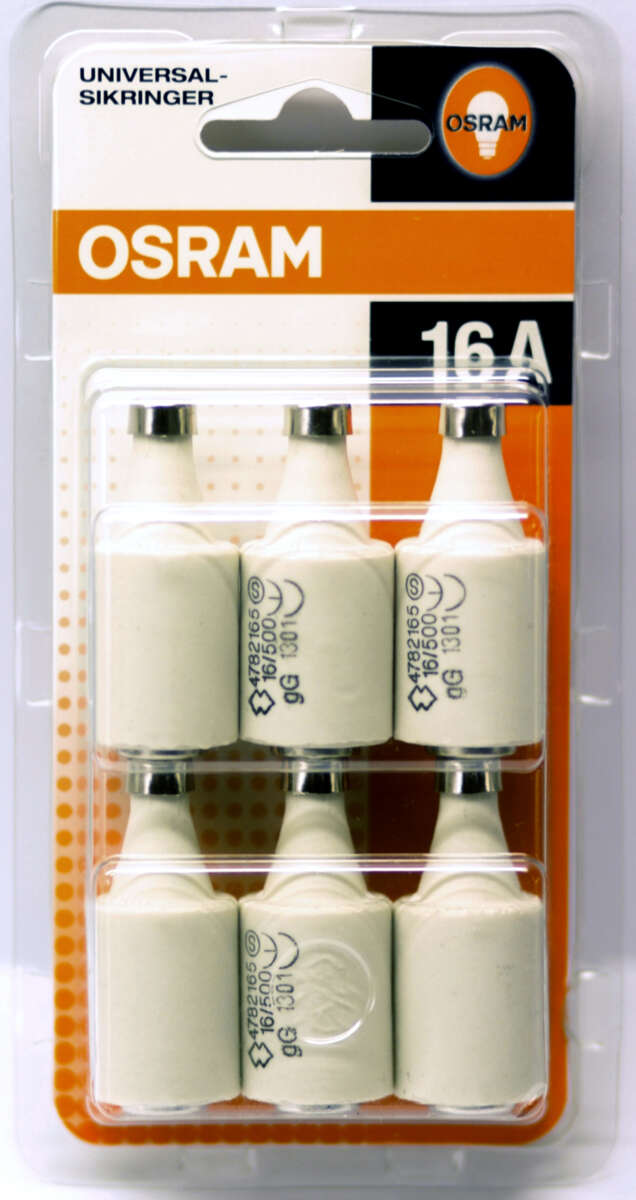 OSRAM universalsikringer 16 AMP
