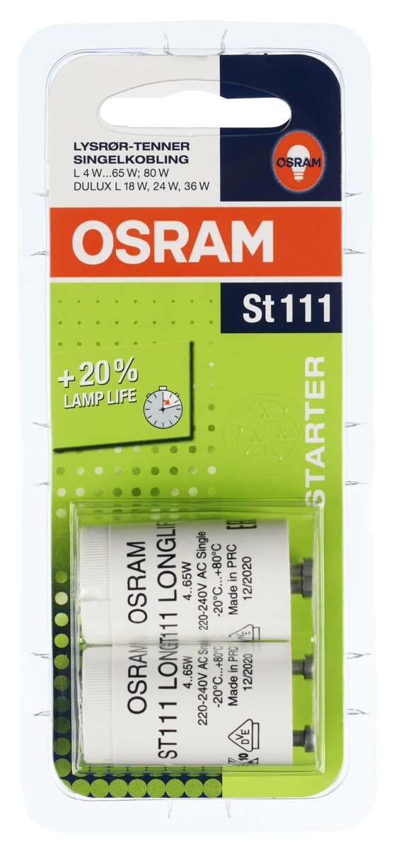 Osram Longlife tennere ST 111-2
