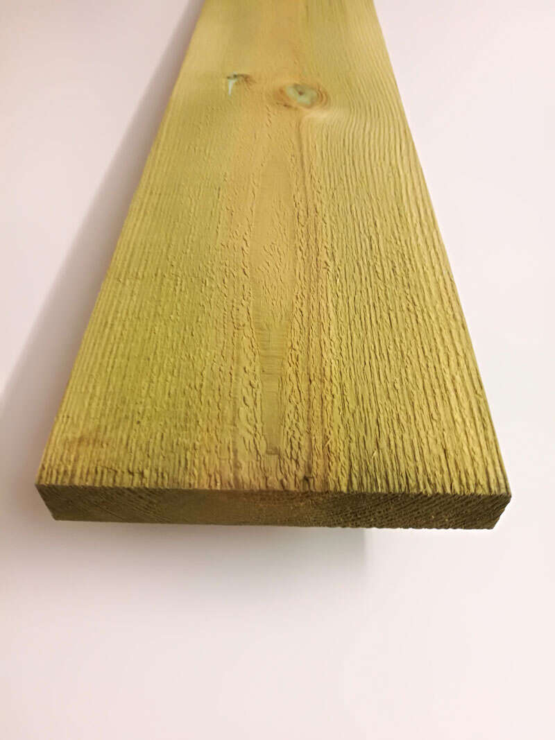 19x123 rektangulær impregnert kledning