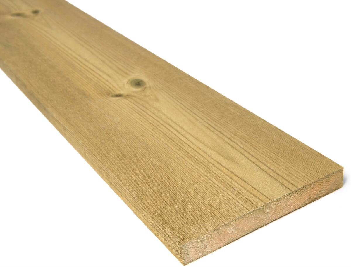 22x173 rektangulær impregnert kledning