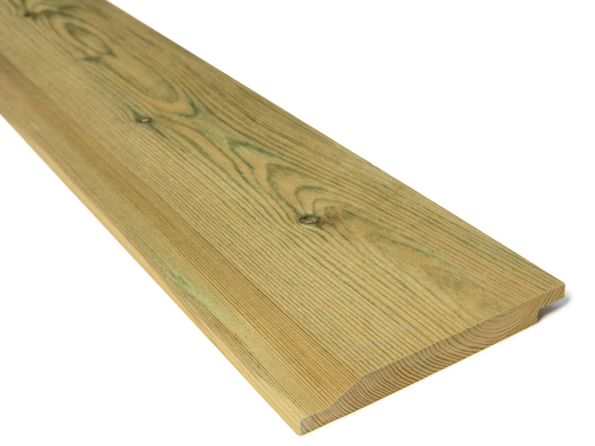 19x173 dobbelfals 28 gr impregnert kledning