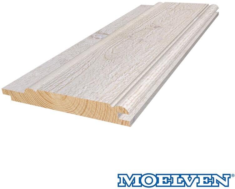 19x145 dobbelfalset grunnet sveitserkledning