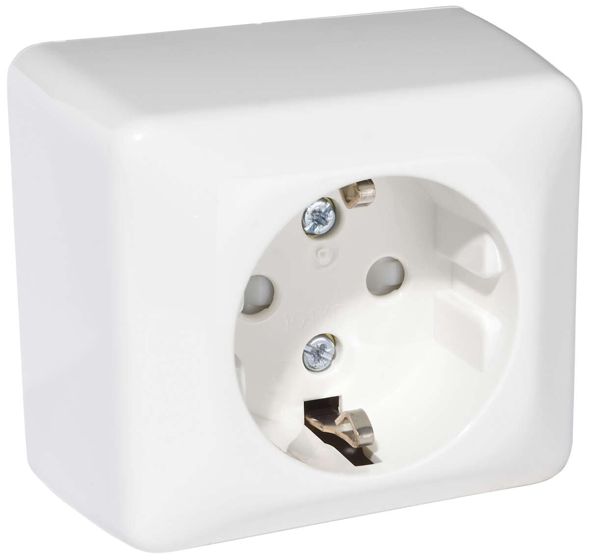 Elko RS 1-veis utenpåliggende stikkontakt m/jord