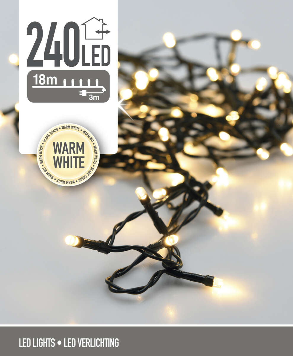 Lysslynge med 240 LED-lys