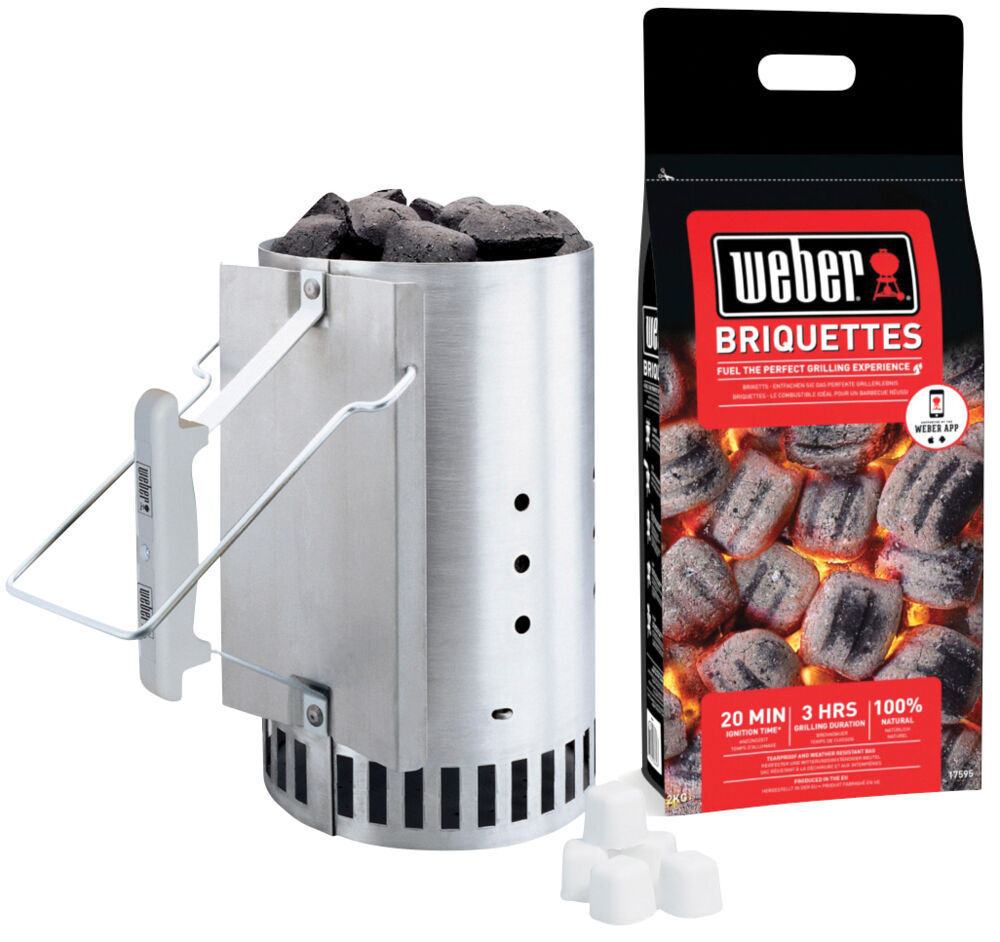 Weber starter og briketter