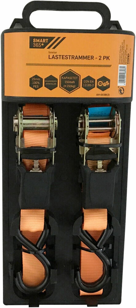 Smart 365* lastestropper med jekketalje 2pk