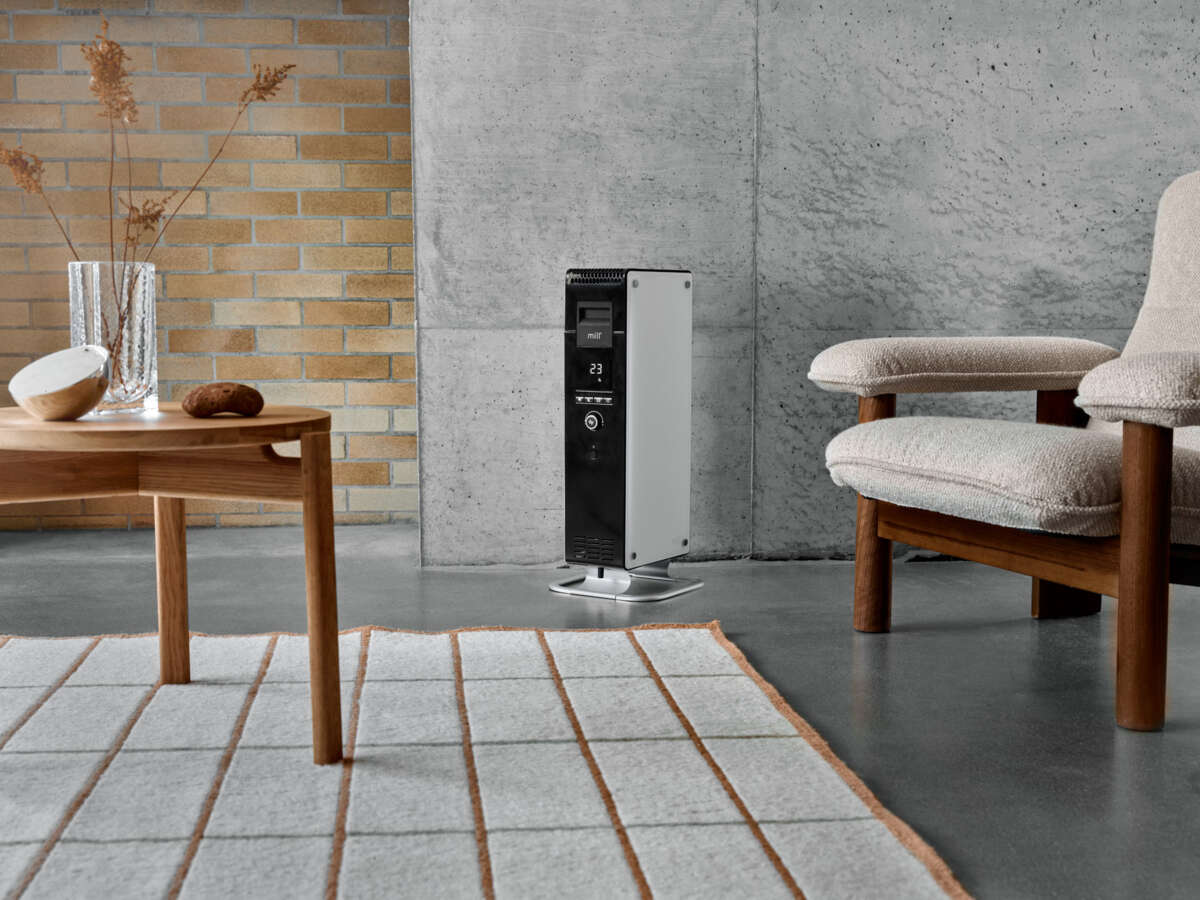 Mill Gentle Air Glass 1000W oljefylt radiator