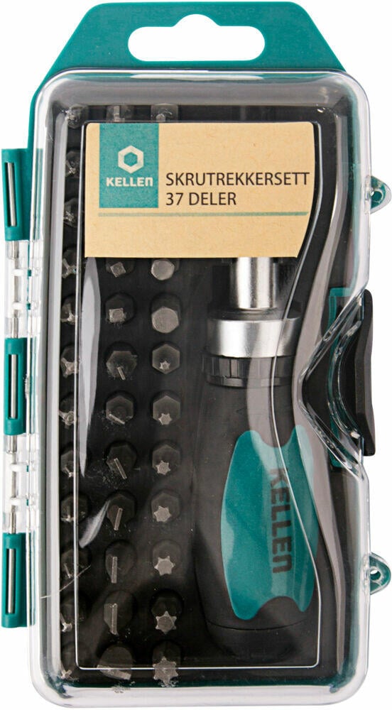 Kellen skrutrekkersett 37 deler