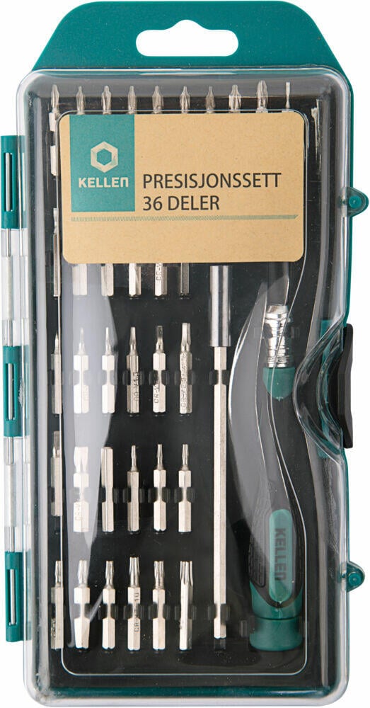 Kellen presisjonssett 36 deler