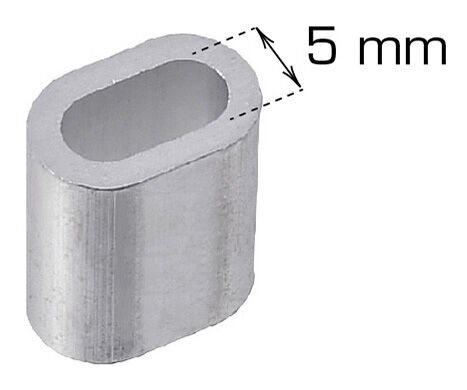 Wirelås Alu-5mm