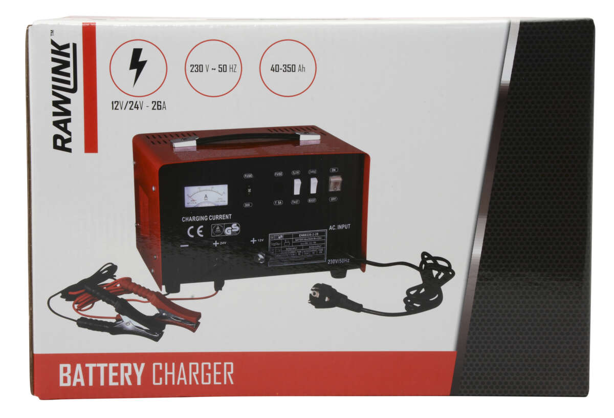 Rawlink 12/24V 17A batterilader