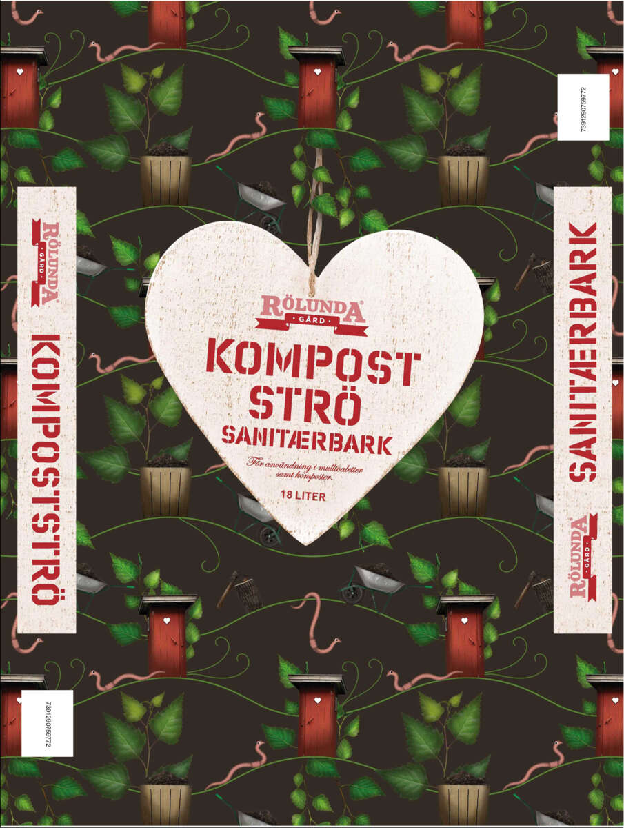 Rölunda kompoststrø 18L