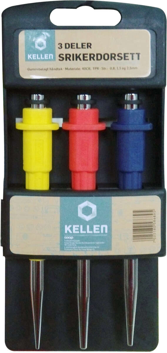 Kellen spikerdor sett 3 deler