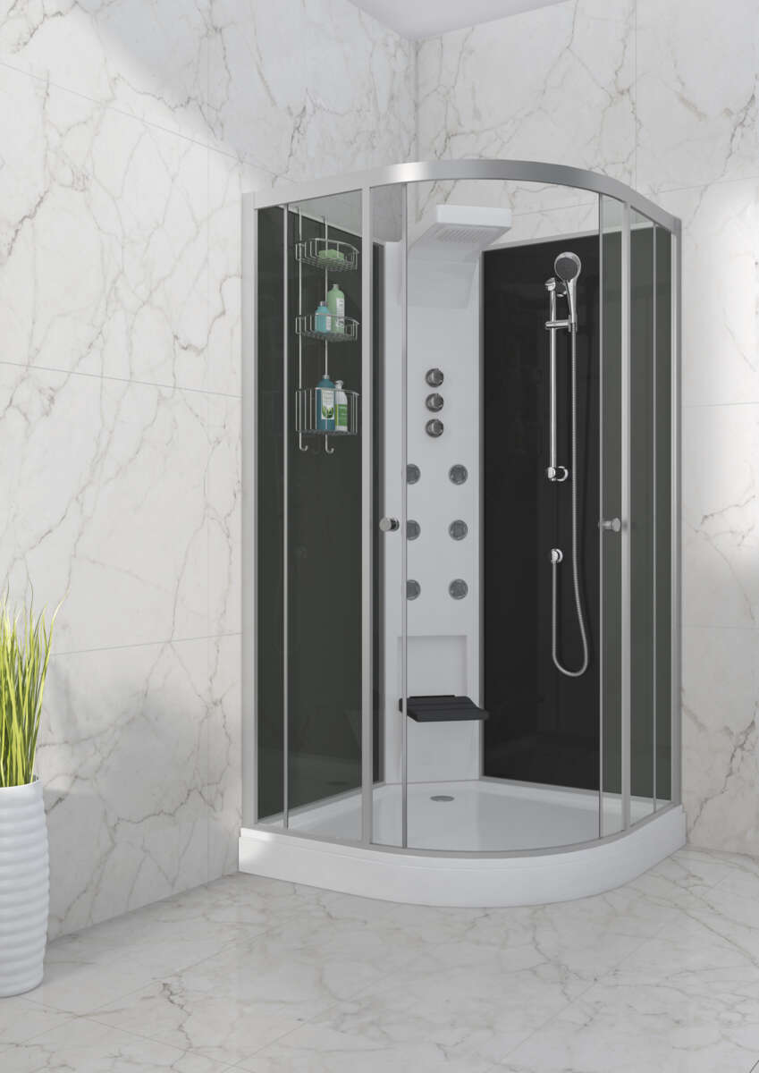 Duxa Basic Lux massasje dusjkabinett