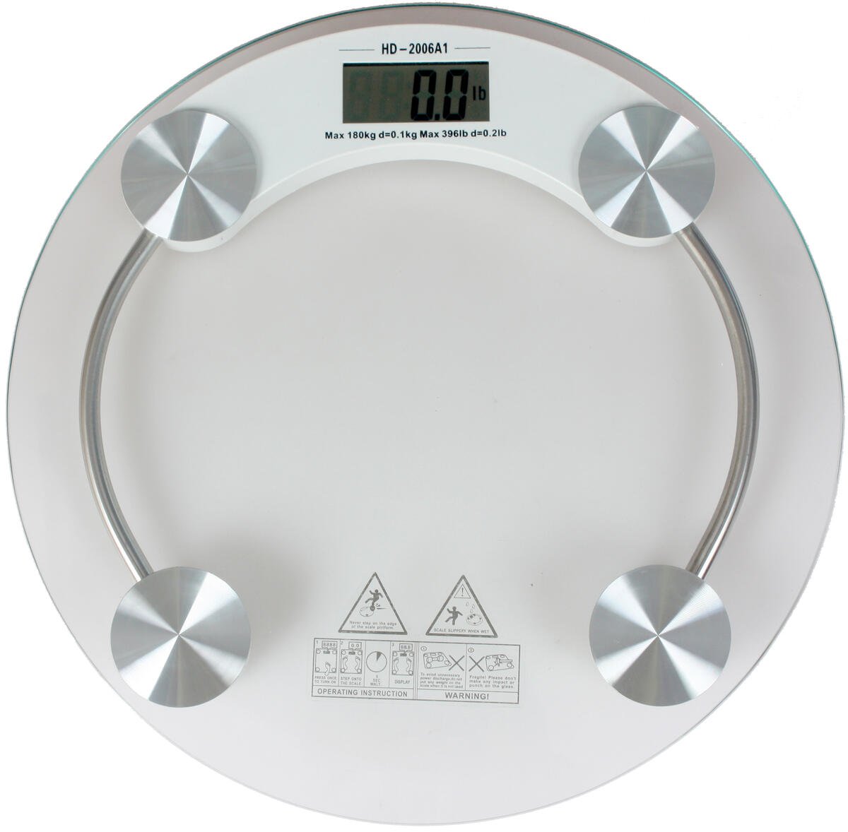 Duxa digital badevekt m/LCD skjerm