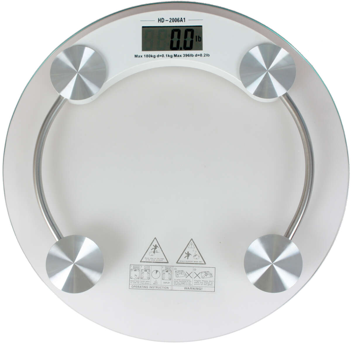 Duxa digital badevekt m/LCD skjerm