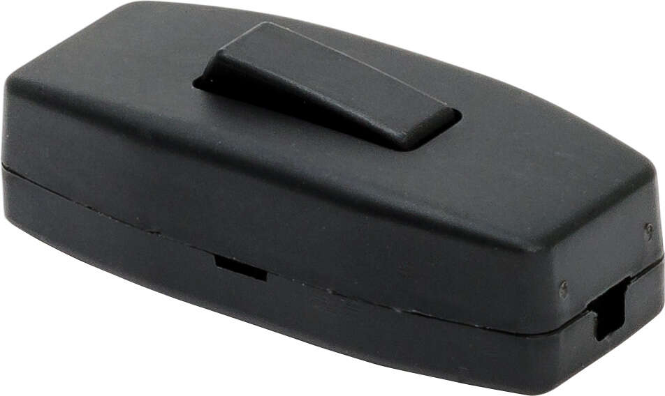 Elko sort ledningsbryter u/jord