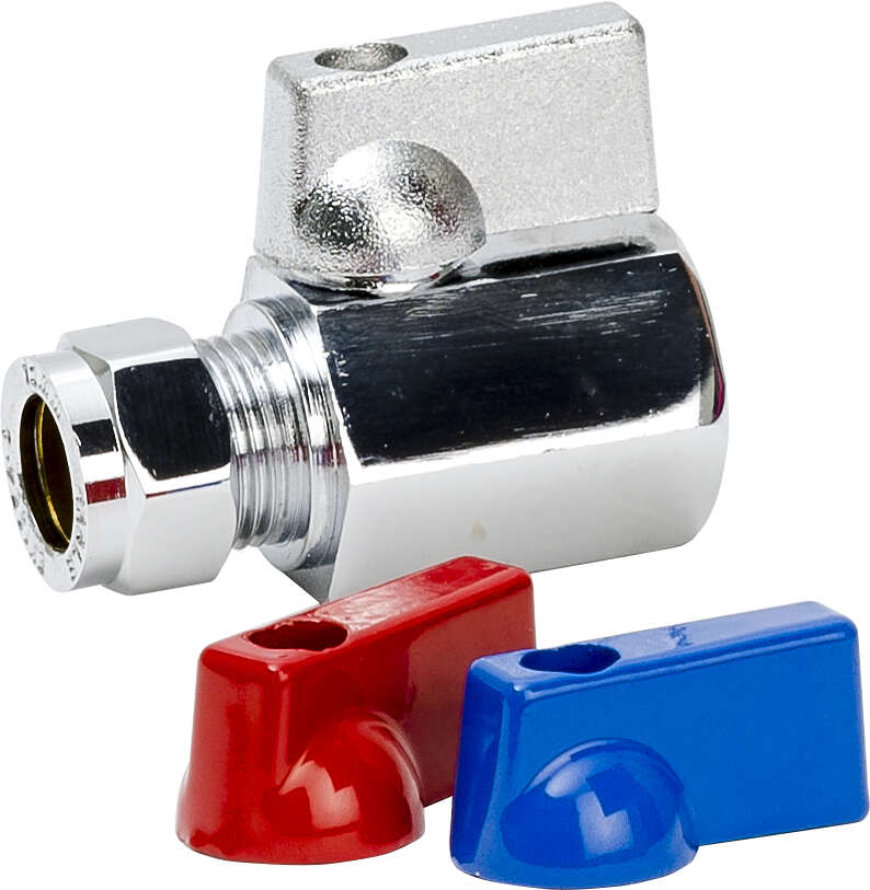 Gelia minikuleventil 12x15 klemring / inv.gjenger