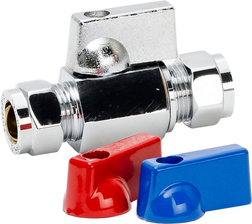 Minikuleventil klemringskobling 12 mm