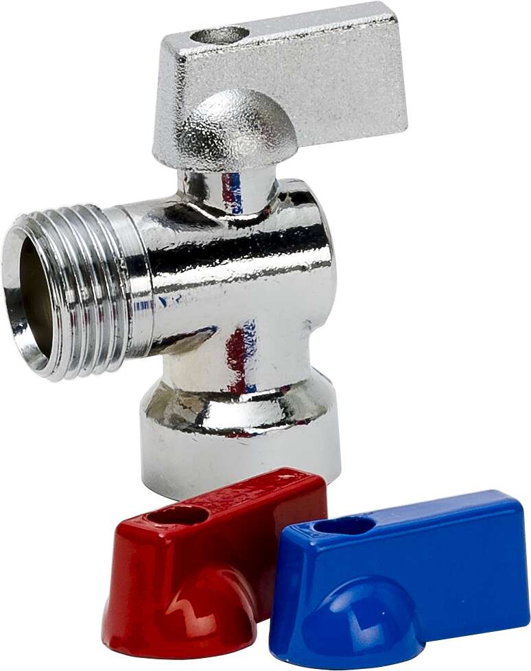 Minikuleventil R15 innv og utv gjenger, vinkel